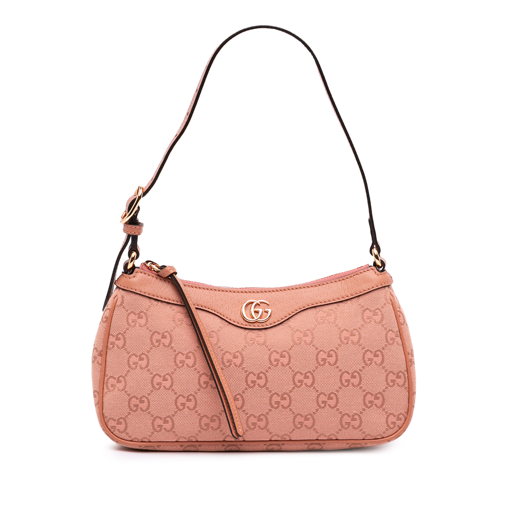 Pre-Loved Gucci Small GG Canvas Ophidia Shoulder Bag